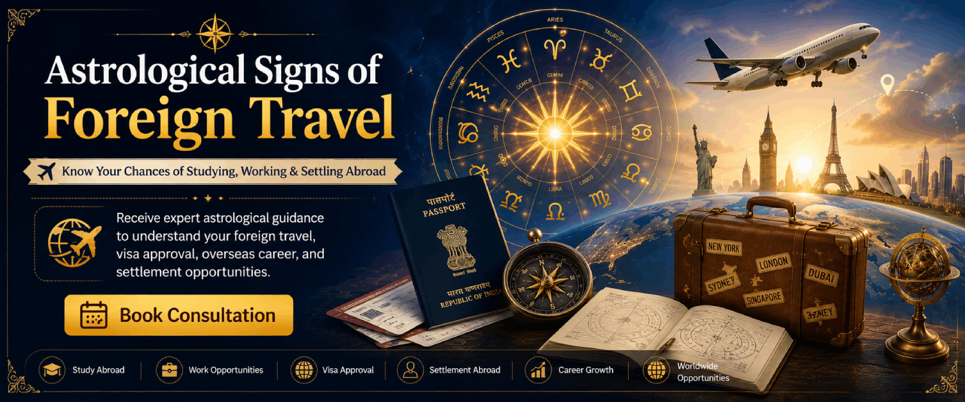 Astrological Signs of Foreign Travel